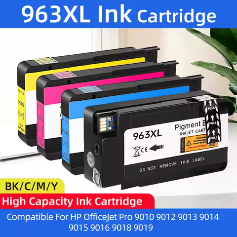 963 963XL Ink Cartridge Compatible For HP OfficeJet Pro 9010 9012 9013 9014 9015 9016 9019 9020 9022