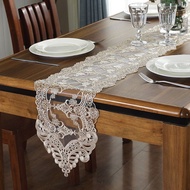 Luxury Lace Tablecloth Tablecloth Dining Table Mat 210 cm Long