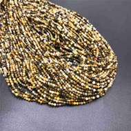 hot sale 4 mm Natural Pietersite Micro Faceted Round Beads Wholesale Semi-precious Mixed Color Cryst