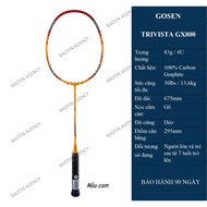 GOSEN-TRIVISTA GX800 badminton racket, comprehensive defense, lightweight, 4U carbon