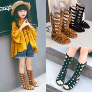 Summer high-top sandals Roman shoes Girls peep-toe beach shoes gladiator Sandals