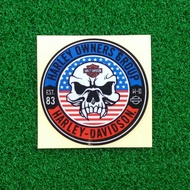 Sticker Harley D@vidson HOG
