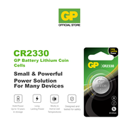 GP Lithium Coin Cells Battery CR2330 [ Card of 1s ] (BR2330 DL2330 CR230 ECR2330 KECR2330 KL2330 L23