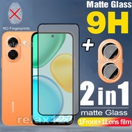For HONOR X7e 4G 2in1 Matte Frosted Glass and Lens Film For Honor X7E HonorX7e HONOR X 7 E X7 E 4G 5