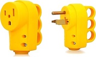 Veepeak NEMA 6-50R Receptacle Female Plug Replacement and NEMA 6-50P/ 6-30P Plug Replacement, 30/ 50