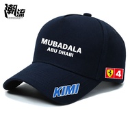 Ferrari KIMI Raikkonen summer baseball cap same F1 race parent-child mesh sun hat stylish for men an