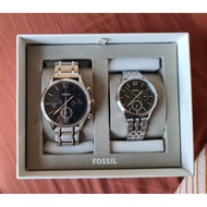 Fossil 100% Original Couple Watch