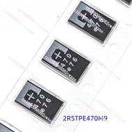 100~1000PCS 2R5TPE470M9 470 2.5V 470UF SMD Tantalum Capacitor New and original