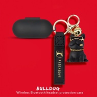 For Sony WF-C700N Case Pure Color Silicone Soft Case Cartoon Keychain Pendant Sony WF-C500 / WF-XB70