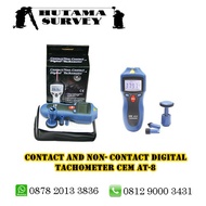 Digital Tachometer Cem At-8 Contact And Non Contact Cem At 8 / Cem At8