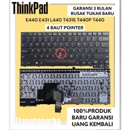 Keyboard Lenovo Thinkpad E440 E431 L440 T431S T440 T440P Black 4 Bolts