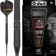 TARGET STEEL TIP DARTS - 23G GABRIEL CLEMENS BLACK 90% TUNGSTEN DART SET ORIGINAL STEEL DART