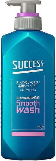 花王 SUCCESS 免沖洗藥用洗髮精 Smooth Wash 主體 400ml