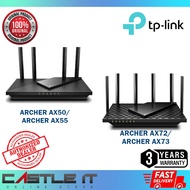 TP-LINK Archer AX50 AX55 AX72 AX73 AX3000 AX5400 Dual Band Gigabit WiFi 6 Router For UniFi/Maxis/Tim