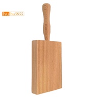 Pasta Making Board, Gnocchi Board, Beech Wood Gnocchi Board Butter Board Dough Scraper for Pasta and
