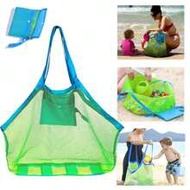 Mesh Beach Bag Extra Large Beach Bags And Totes Tote Backpack Toys Towels Sand Away For Holding Beac