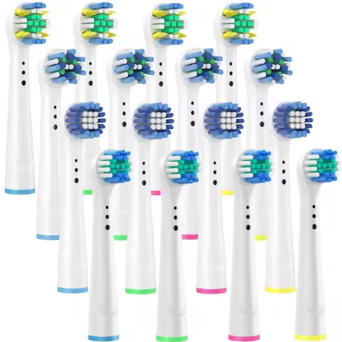 Toothbrush Replacement Heads Refill for Oral B Electric Brush Pro1000 Pro3000 Pro5000 Pro7000 Vitali