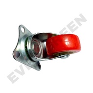 50mm Live Caster Wheels with 2mm Wheels, 50mm Tires, 2 inch Wheels, Trolley, Display Cabinet