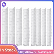 8PCS 2 Size Tree Protectors Plastic Spiral Tree Guard Tree Bark Protector Tube Tree Wraps