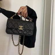 Chanel Handbag Chanel Mobile Phone Bag New Style 22K Autumn Winter New Style Double C Chain Baguette