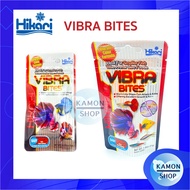 Hikari Vibra Bites อาหารปลา สูตรเร่งสี เม็ดจมช้า เม็ดอาหารคล้ายอาหารสด