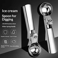 Stainless steel ice cream spoon ball digger ice cream spoon ice cream spoon watermelon spoon