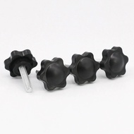 (XCF-Torx Handle Screw Star Handle Bakelite Hand Screw Bolt 6 Star Plastic Knob Handle Head Outer Di