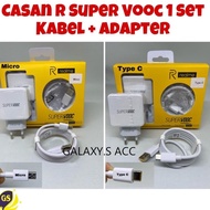 Original Realme Charger Original Fast Charging Tc Real 2.5A Super Vooc Type C And Micro Usb Di-111