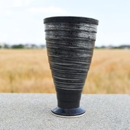 【經典陶瓷】日本傳統工藝品 佐賀 有田燒 陶瓷杯 陶悅窯 銀刷毛