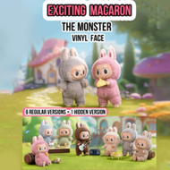 Pop Mart THE MONSTERS Labubu Exciting Macaron Blind Box, Adjustable Wire Pose, Rubber Hands And Feet