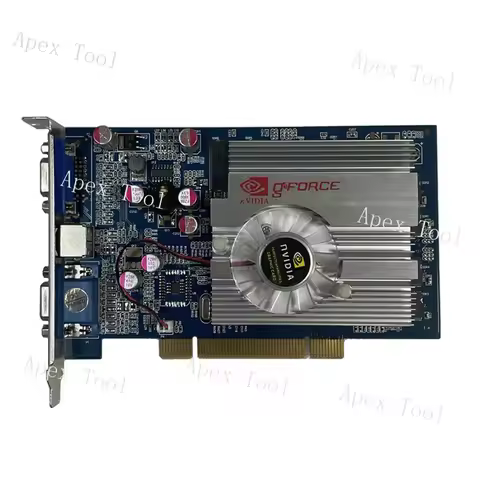 NEW High Quality For Nvidia GEFORCE FX5500 PCI FX 5500 256MB 128Bit DDR VGA/VGA PCI