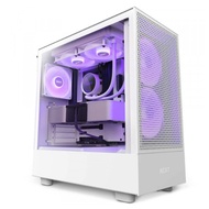 NZXT H5 Flow RGB White Case (CC-H51FW-R1)