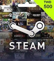 STEAM 點數500點(虛擬卡)