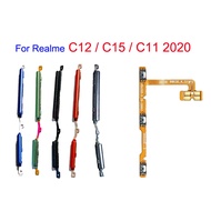 For Realme C12 C15 C11 2020 Power Volume Button Flex
