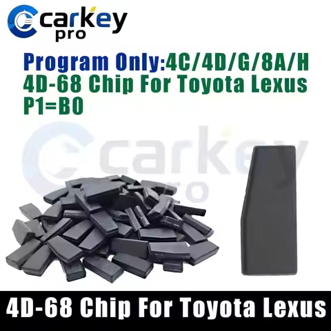 Carkeypro 4D-68 Chip For Toyota Lexus 4C/4D/G/8A/H