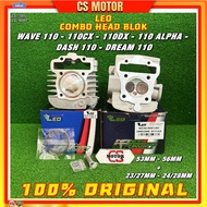 LEO COMBO HEAD BLOCK WAVE 110 53MM 56MM - COMBO WAVE 110 DX 110 ALPHA DASH 110 DREAM 110 COMBO