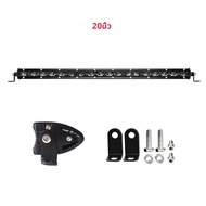 6D 8 "14" 20 "Spotlight LED Light Bar Offroad Slim Barra LED Work Light Bar สําหรับรถบรรทุก Atv รถหม