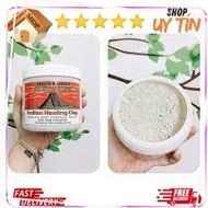 Bentonite-aztec volcanic clay mask 50gr-200gr (sample) - Supports skin cleansing, reduces acne, remo