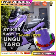 UNGU ORACAL 651 PURPLE TARO SCOTLET STICKER