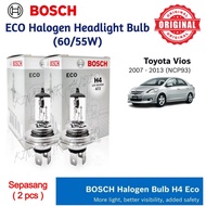 [Toyota Vios 2007-2013 NCP93] Sepasang 60/55W BOSCH Eco Halogen Car Headlamp Bulb 12V Mentol Lampu D
