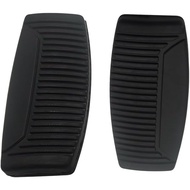2Pcs Brake Pedal Pad Fit For 1975-2014 Ford E-100 E-150 E-350 E-450 For Ford F-100 F-150 F-250 F-350