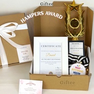 HAMPERS AWARD CUSTOM BEST VALENTINE'S GIFT FOR GIRLFRIEND CERTIFICATES, MEDALS, AWARD CUP