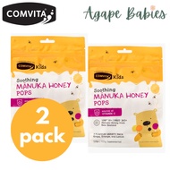 [2-Pack] Comvita Manuka Honey UMF™ 10+ Soothing Pops, 15 pops