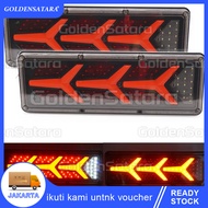 STOPLAMP LAMPU REM BELAKANG LED 12/24 VOLT 30CM LAMPU MOBIL TRUK GRAND MAX PICK UP L 300 2pcs