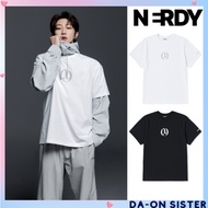 [ NERDY ] Symbol logo short sleeve t-shirt (unisex) korea 100% authentic