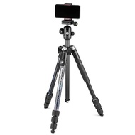 Manfrotto Smartphone Tripod Element MII Aluminum 4-Section Tripod MBT Kit Black with Remote Control and Carry Bag, Smartphone Adapter included, Max Load 8kg for iPhone/iPhone Pro, Fluid Head for Sports Events, Presentations, Travel [Tripods][Japan Product