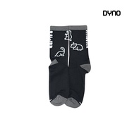 DYNO running sock - rawr (blue & black) stokin running socks