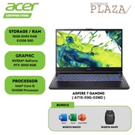 Acer Aspire 7 A715-59G-52MD 15.6'' FHD 144Hz Gaming Laptop ( i5-12450H, 16GB, 512GB SSD, RTX3050 6GB