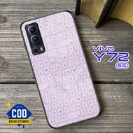 VIVO Y72 (5G) Glass Softcase - VIVO Y72 (5G) Mobile Phone Case [T59].