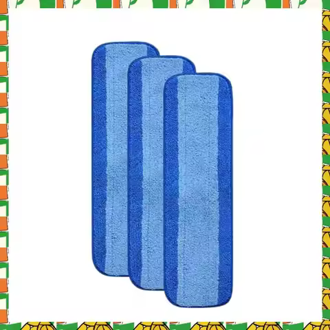 Professional Tool 3Pcs Microfiber Spray Mop Replacement Heads For Bona Floor Care System Household C